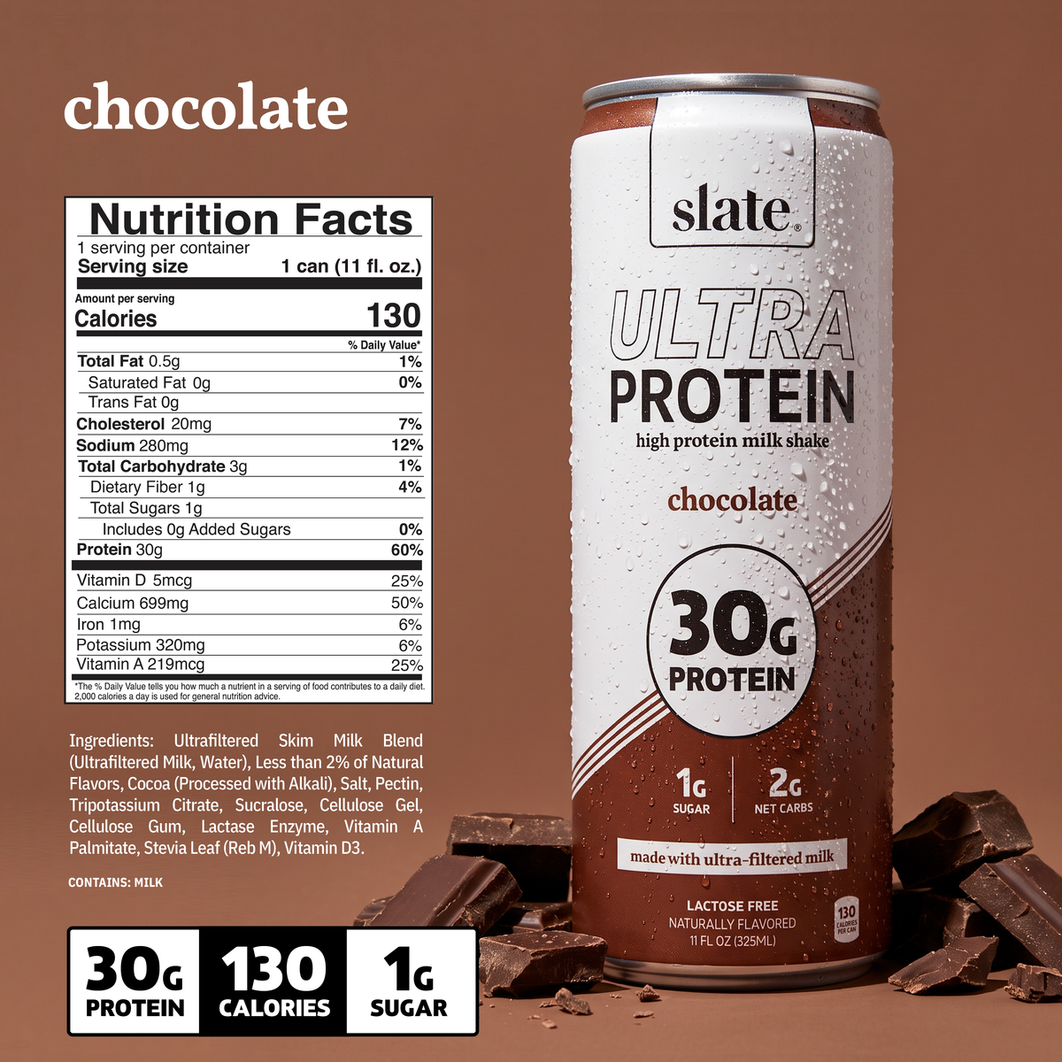 Chocolate 30G Ultra Protein Shake